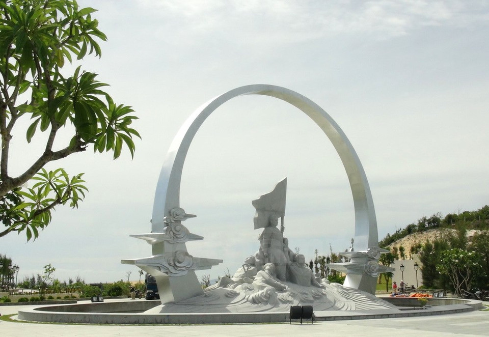 Le Mémorial Les personnes demeurant à l'horizon. Photo: VNA