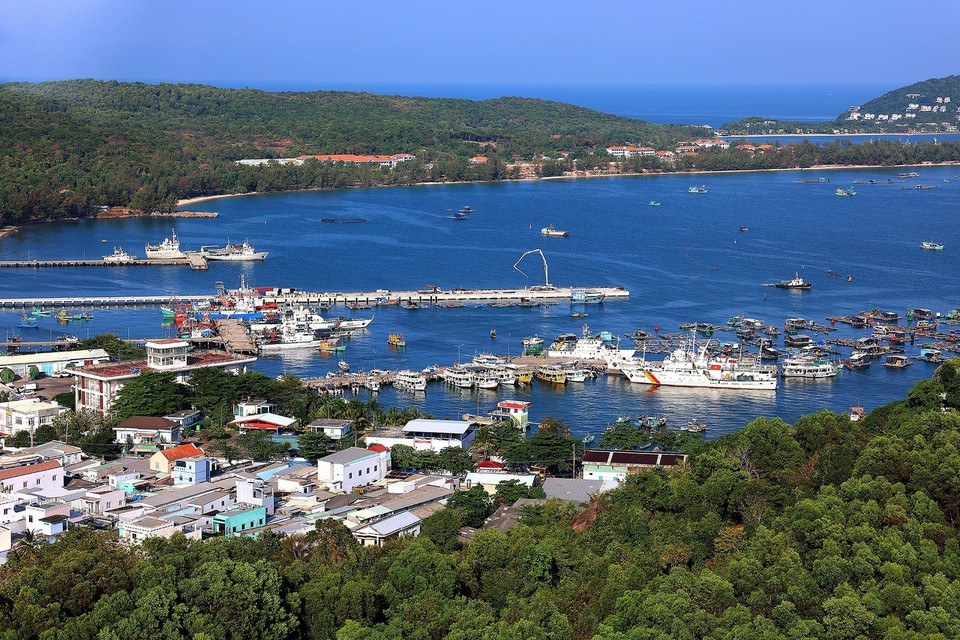 Port d'An Thoi. Photo: VNA