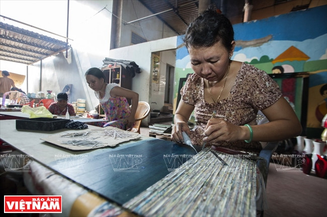 Incrustation de coquille.