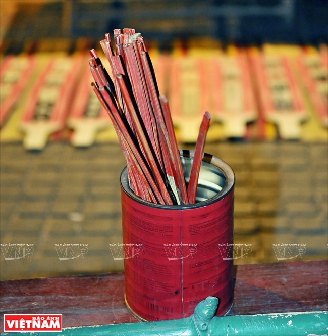 Les plaquettes du Hieu. 