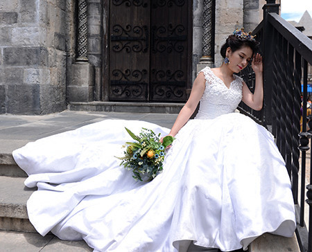 A Bà Nà, le climat est très agréable, le thermomètre oscillant entre 17 et 20 degrés Celsius. 