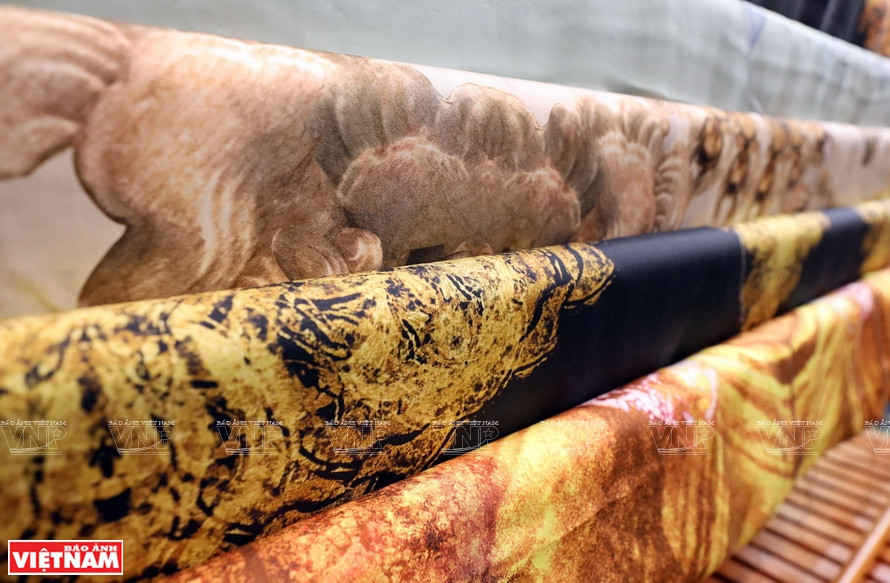 Des draps en soie de DeSilk. Photo: Vietnam Illustré