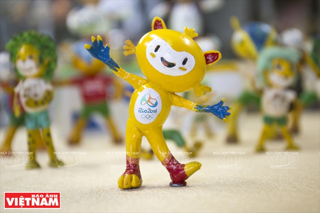  Vinicius - mascotte officielle des Jeux Olympiques de Rio 2016