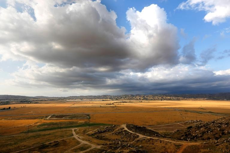 Un champ à Moreno Valley, au Sud de la Californie.