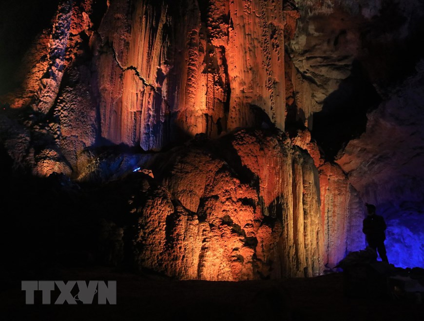 La grotte de Nguom Ngao est située dans une montagne dans le village de Gun de la commune de Dam Thuy, district de Trung Khanh, est un cadeau inestimable de la nature offert à la province montagneuse septentrionale de Cao Bang. Photo: VNA