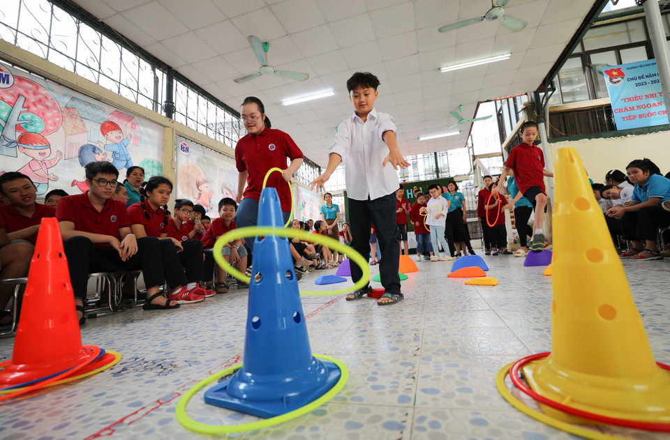 Cette activité vise à préserver et promouvoir les valeurs culturelles traditionnelles du pays. Photo: VNA