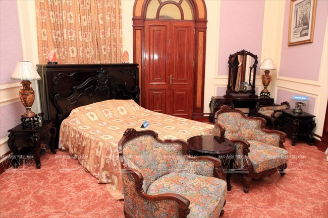 La chambre du roi Bao Dai.