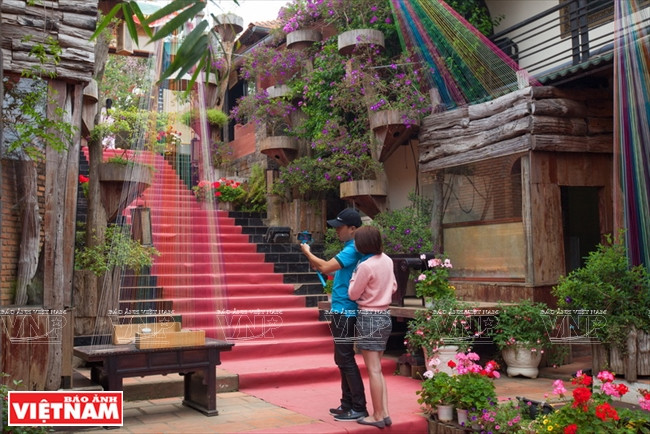 Photo de souvenir à XQ su quan.