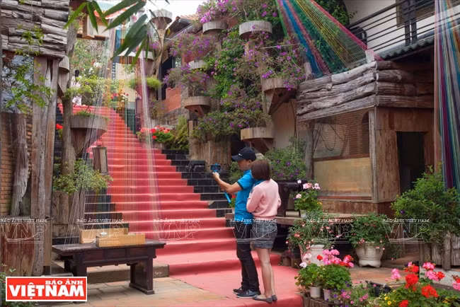 Photo de souvenir à XQ su quan.