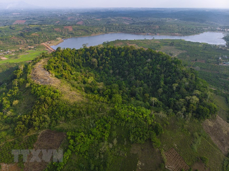 Volcan Nam Gle, commune de Thuan An, district de Dak Mil. Photo: VNA