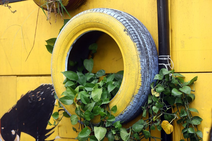  Le café contribue à sensibiliser les gens, notamment les jeunes, à la protection de l'environnement.