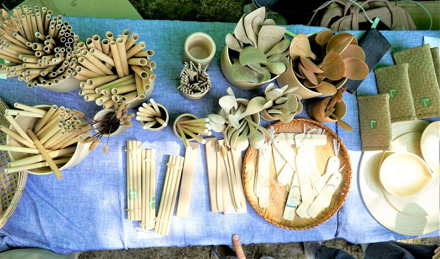 Produits respectueux de l'environnement. Photo: Vietnam+