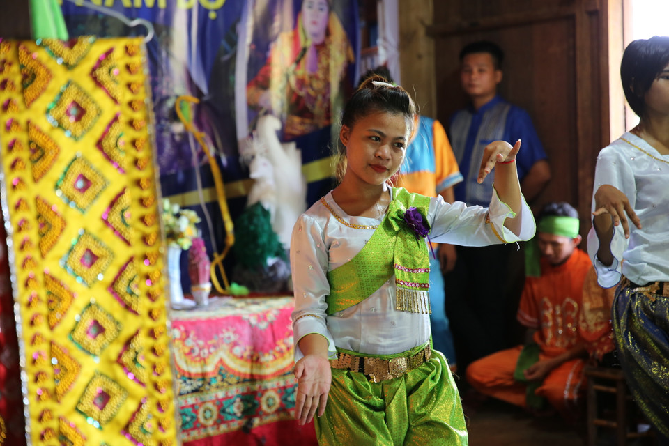 Une danse de la cour des Khmers. Photo: VNA