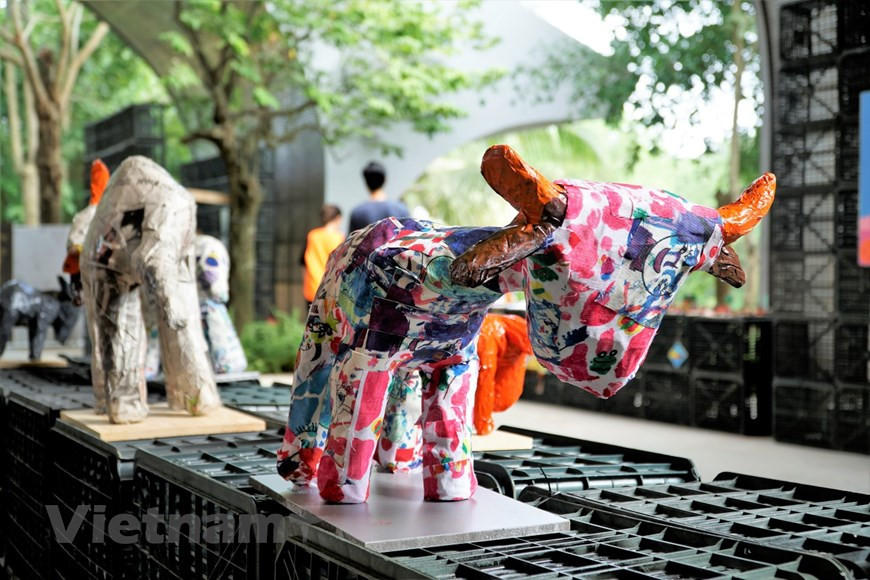 L’édition de 2017 a collecté plus de 383 milliards de dôngs pour construire des écoles pour les enfants dans la commune de Ngoc Long, district de Yen Minh, la province de Ha Giang (Nord). Photo: Vietnam+