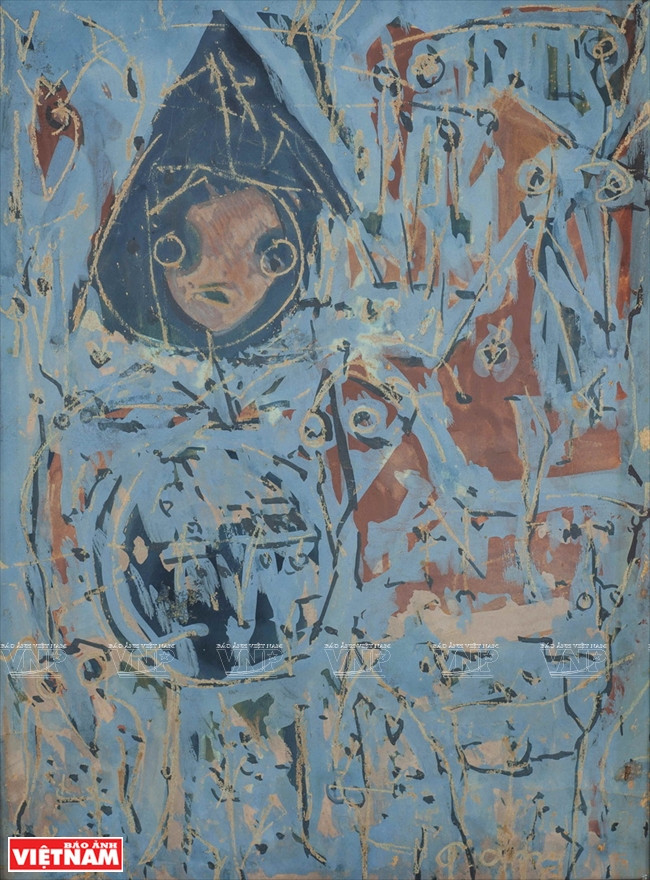 « Les couleurs sur le papier croquis » de Bui Giang.