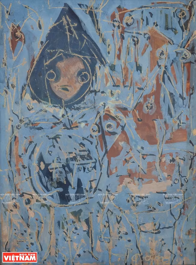 « Les couleurs sur le papier croquis » de Bui Giang.