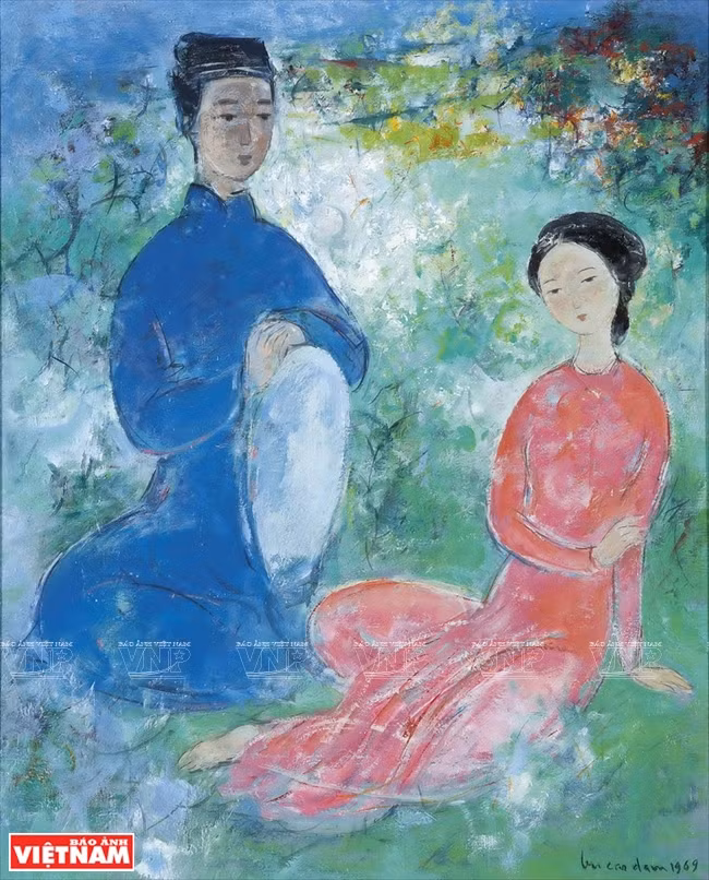 « Idylle » de Vu Cao Dam.