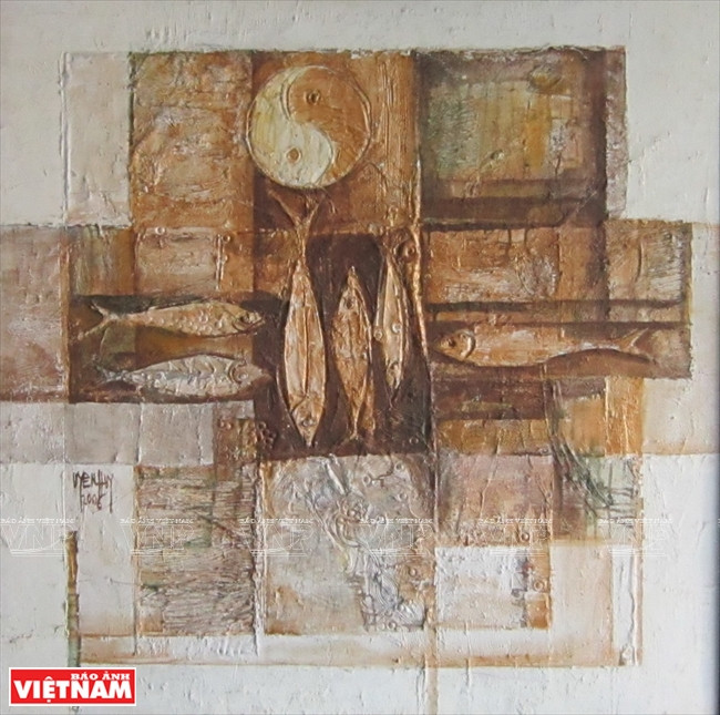 « Poissons rouges » de Uyên Huy.