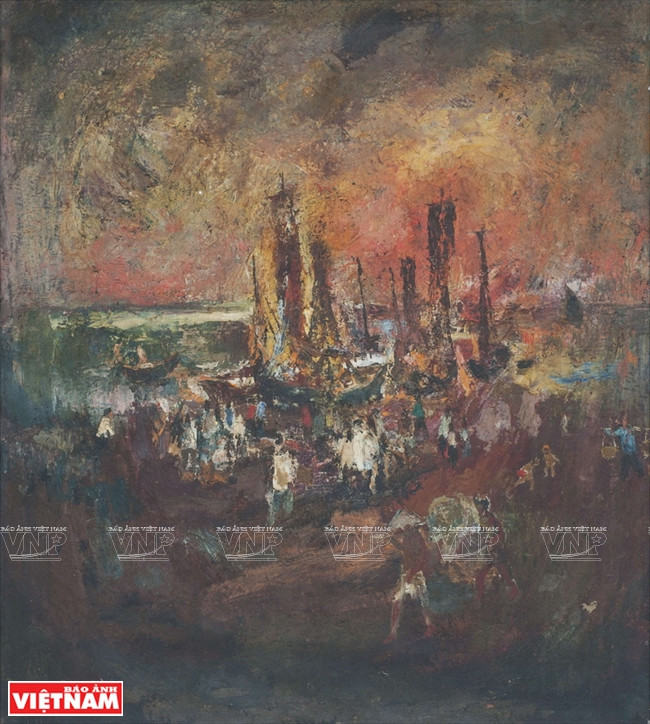 « Voile à l'aube » de Van Den. 