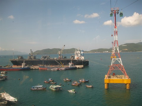 Nha Trang est un des ports maritimes en eau profonde du Vietnam