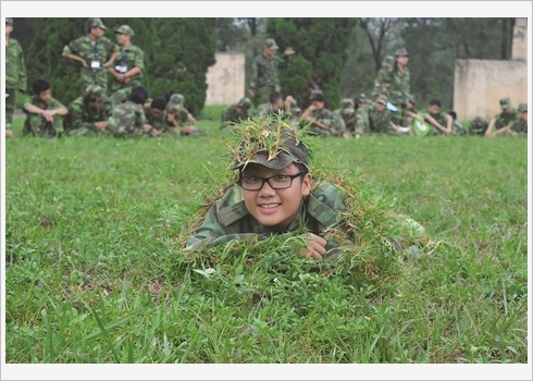 L’art du camouflage, dans la bonne humeur bien sûr !