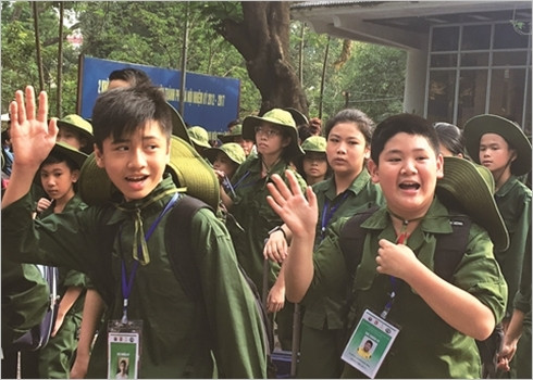 L’enthousiasme du départ...