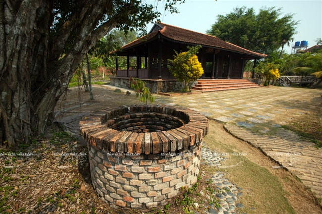 Une maison typique du Sud-Ouest.