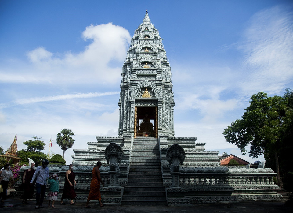 La pagode est située au 367 rue Ton Duc Thang dans la ville de Soc Trang. Cette œuvre architecturale date d'environ 1785 et a été construite à l'origine avec du bambou, du bois et une toiture en feuilles simples. Photo: VNA