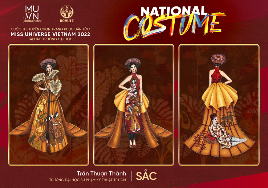 L’épreuve « Costume national » à Miss Univers est toujours l'un des spectacles les plus attendus à ce concours de beauté. Les belles présentent leurs couleurs nationales à travers des costumes allant des plus élégants et simples aux plus sophistiqués. Photo: Comité organisateur