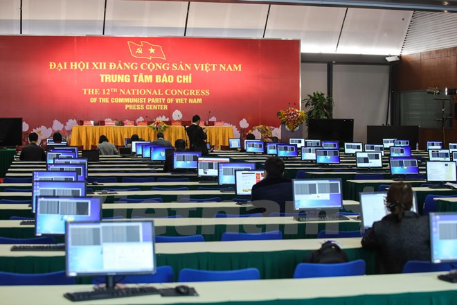 Ce centre de presse couvre 1.000 m².