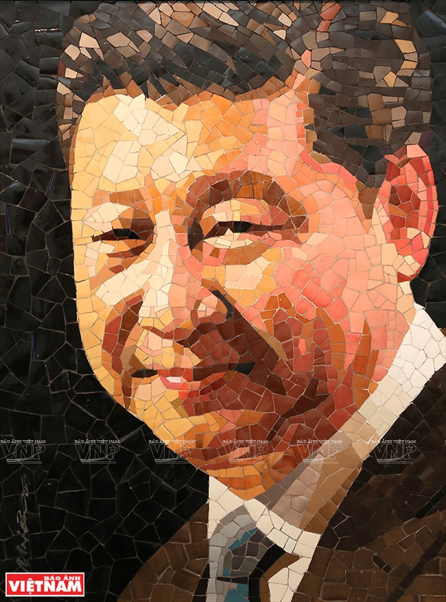 Portrait du secrétaire général du Parti communiste chinois et président chinois Xi Jinping.
