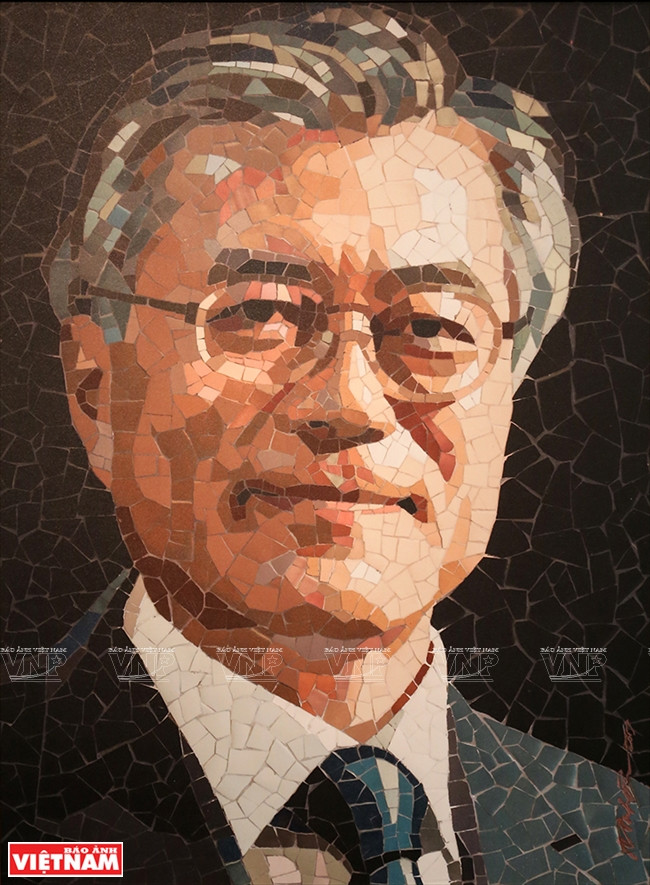 Portrait du président de la République de Corée Moon Jae-In.