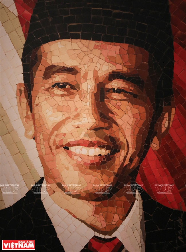 Portrait du président indonésien Joko Widodo.