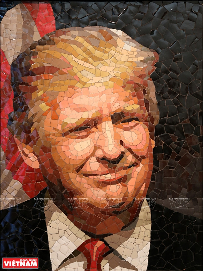 Portrait du président américain Donald J.Trump.