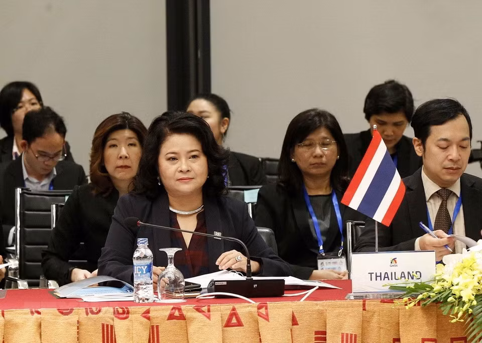 La délégation thaïlandaise. 