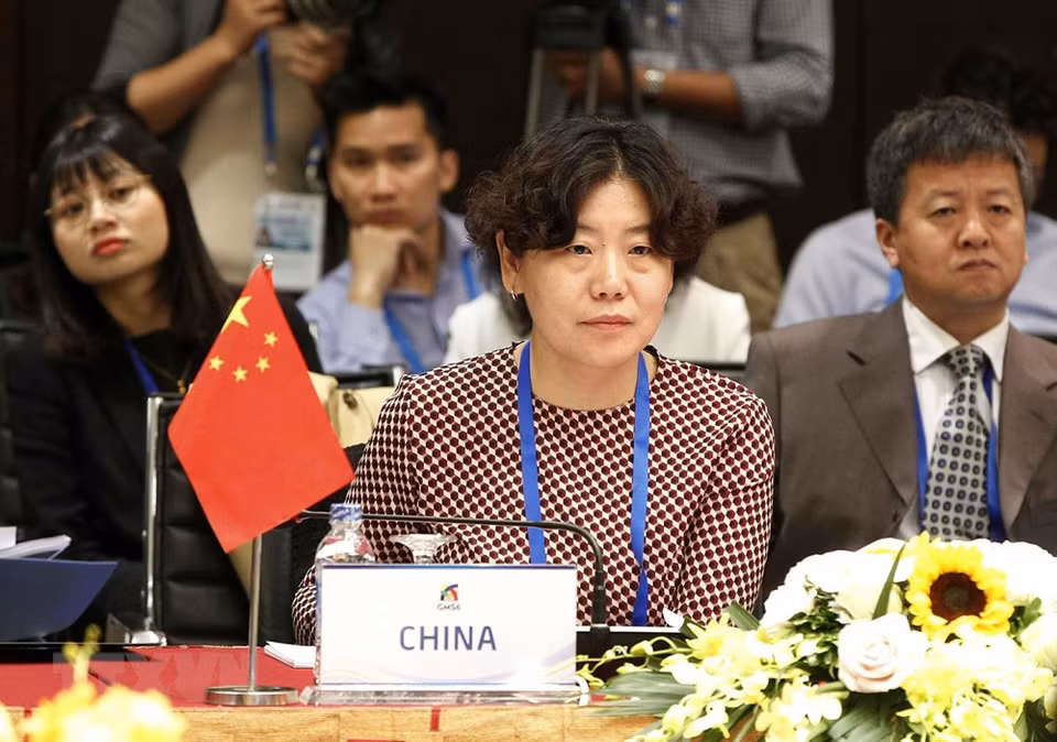 La délégation chinoise. 