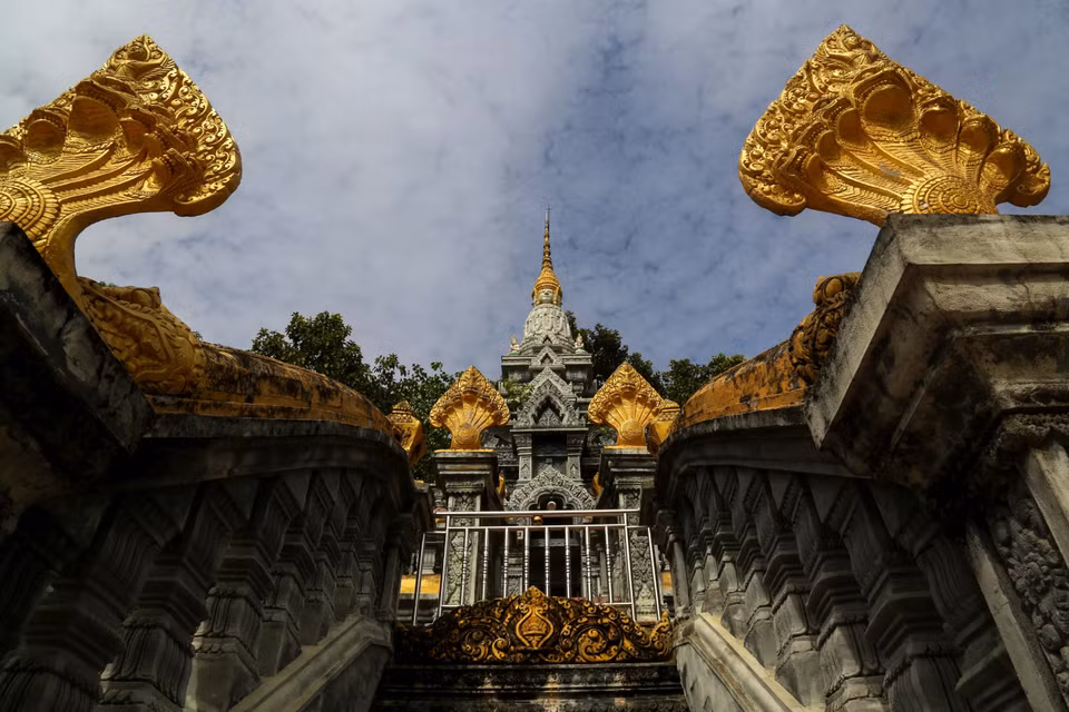 L'architecture unique de la pagode Ka Ot. 