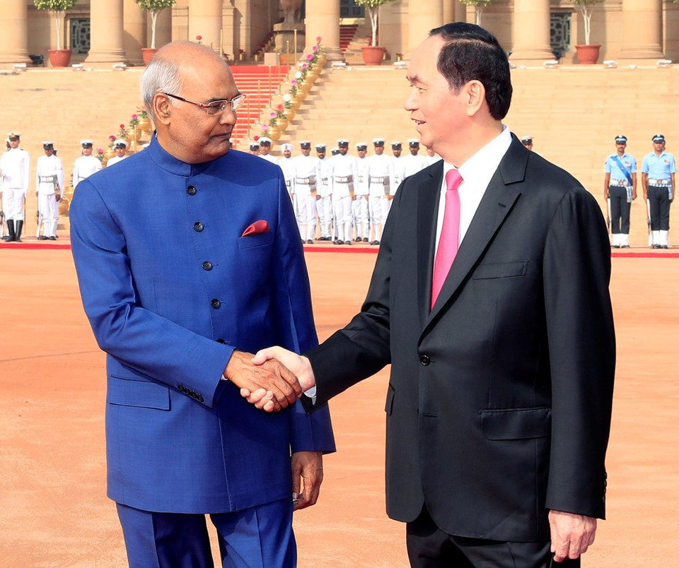 Le dirigeant vietnamien en visite d'Etat en Inde du 2 au 4 mars. Photo : VNA