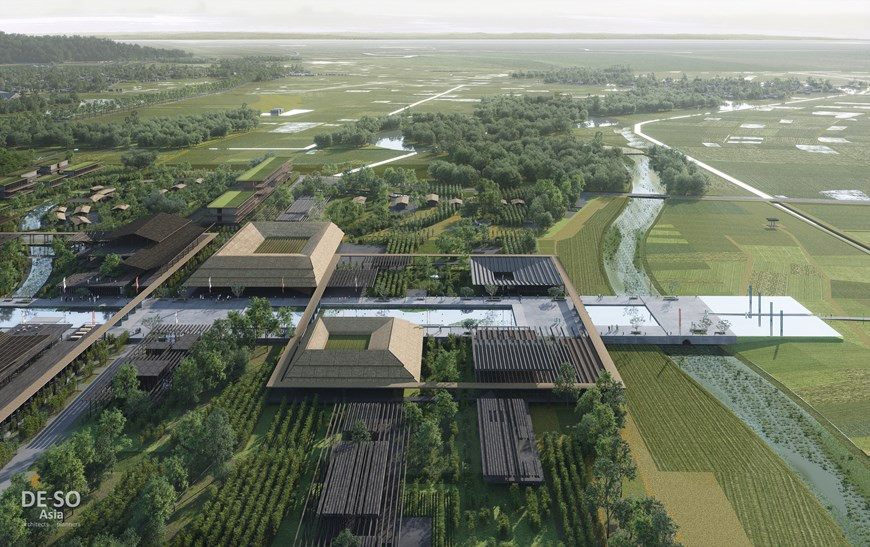 En outre, elle deviendra un espace d’échange culturel traditionnel et historique du Centre méridional du Vietnam. Photo: Vietnamplus