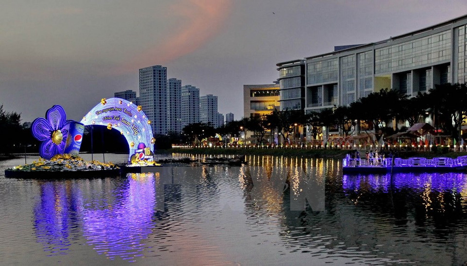 Un coin de la foire. 