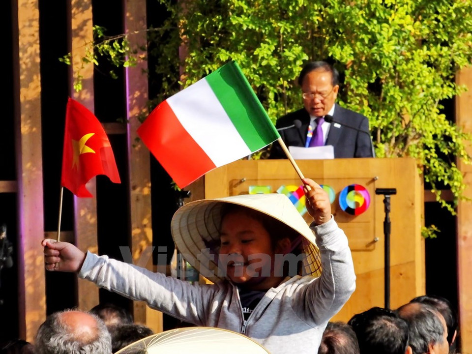 Amitié Vietnam-Italie.