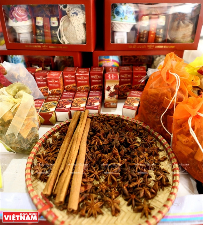 Cannelle et anis de la Société de transformation et d’exportation de produits agro-forestiers Lang Son.