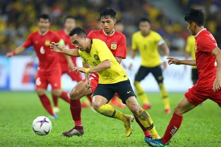  L’attaquant Norshahrul Idlan Talaha (Malaisie).