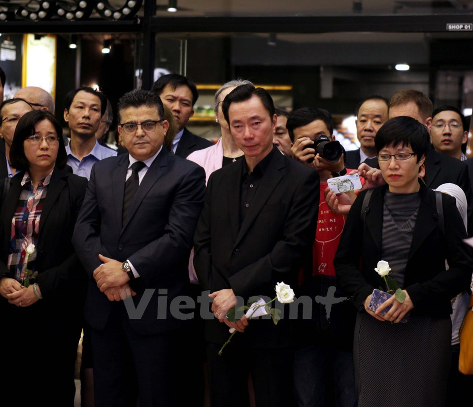 Des officiels et diplomates vietnamiens et étrangers ét​aient présents à la cérémonie.