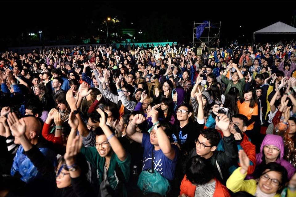 ​Monsoon a accueilli un grand nombre de spectateurs.