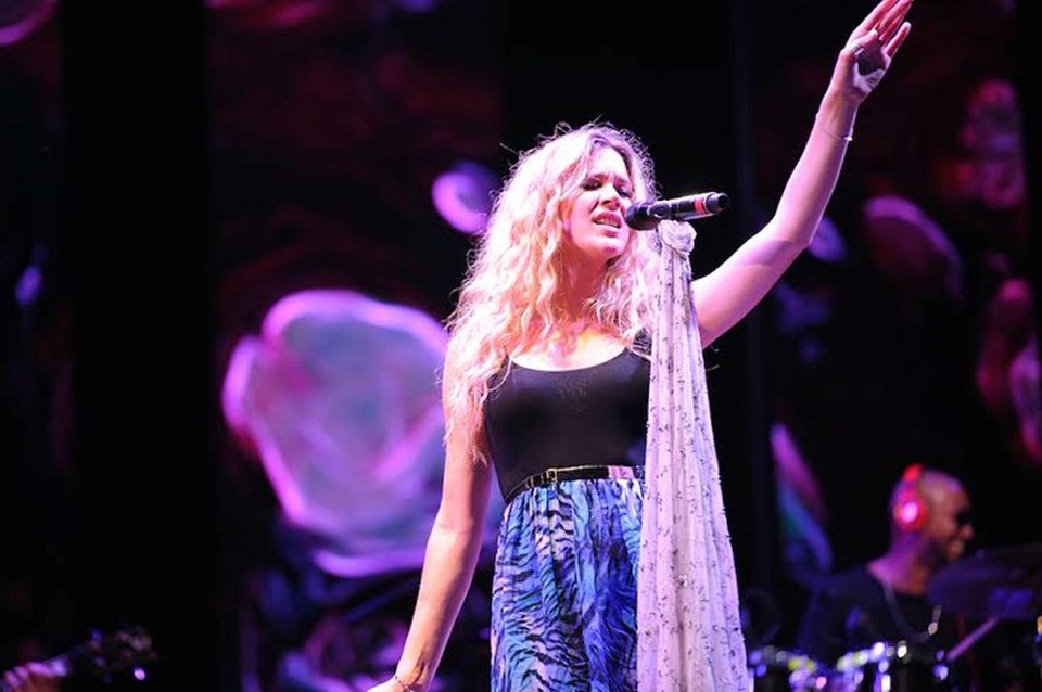 La diva anglaise de la soul Joss Stone a chanté le 10 octobre au Festival international de musique Monsoon à Hanoi.
