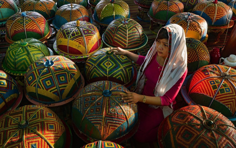 La série de photos "La fête Wa-Ha" de Hoang Thach Van a remporté le prix spécial dans la catégorie Ensemble de photos.