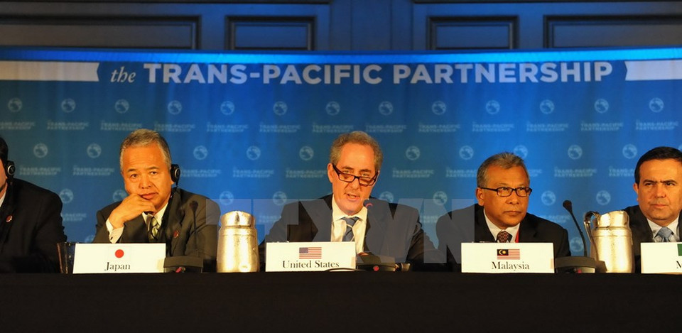 Le représentant au Commerce des Etats-Unis, Michael Froman, lors de la conférence de presse.