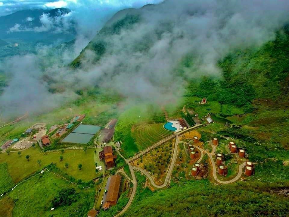 La station balnéaire vue d'en haut. Photo: VNA