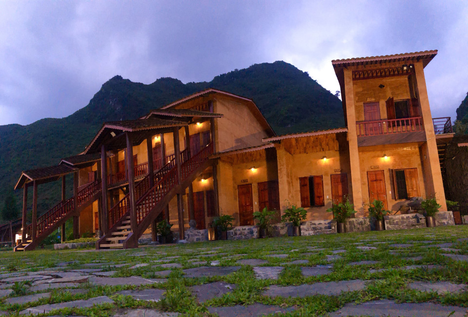  Bâtiment de réception. Photo: VNA 